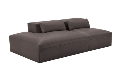 Jasmine Left Chaise Open Sofa in Momo Lola