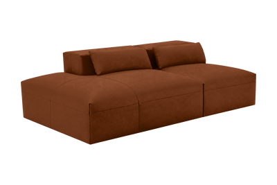 Jasmine Left Chaise Open Sofa in Marfa Pluto
