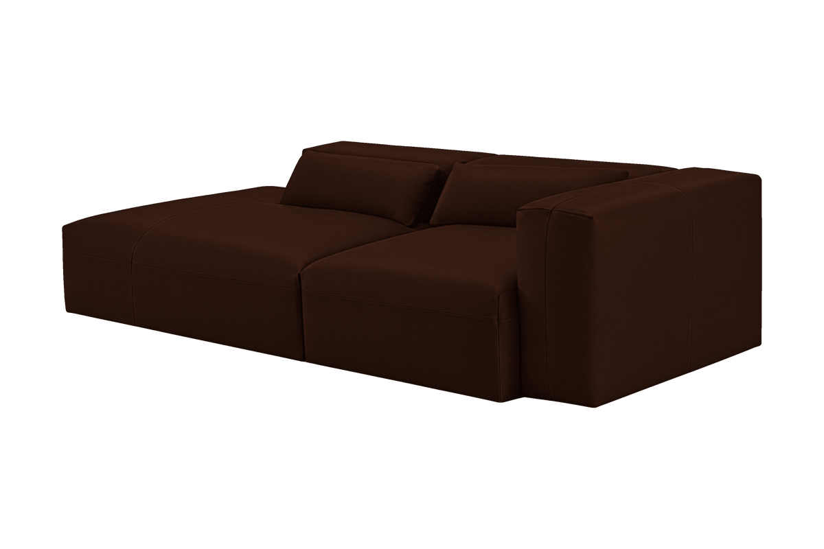 Jasmine Left Chaise Sofa in Momo Biscuit