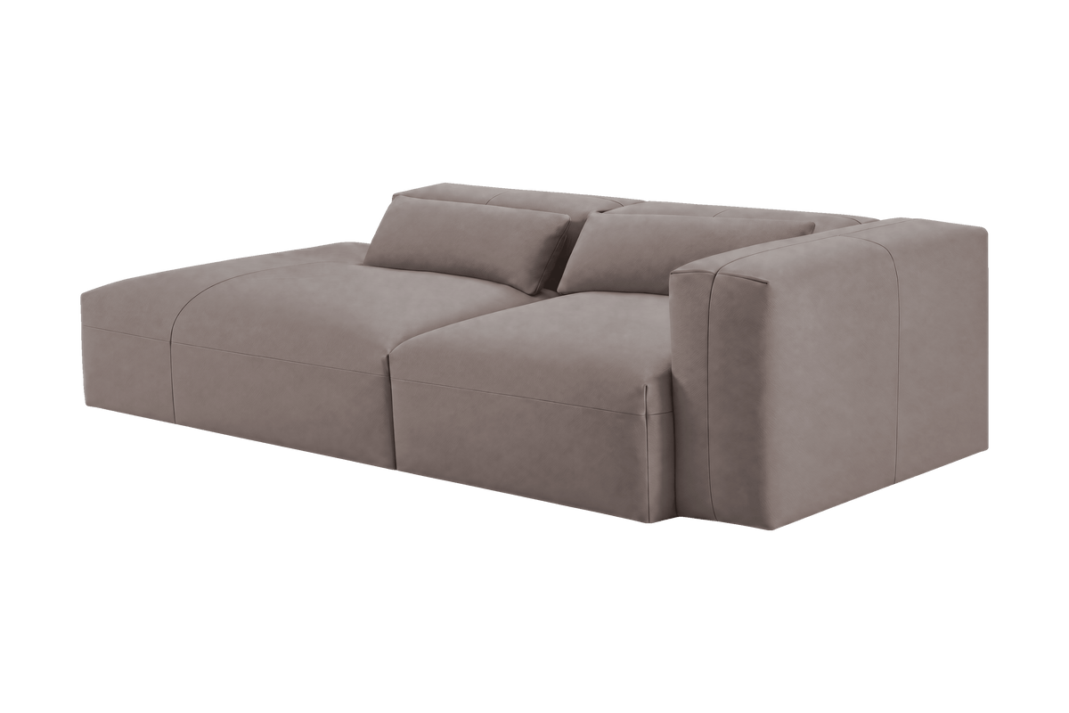 Jasmine Left Chaise Sofa in Dante Cos