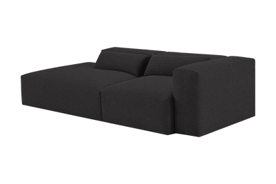 Jasmine Left Chaise Sofa in Roni Ember