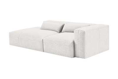 Jasmine Left Chaise Sofa in Mosquito Foam
