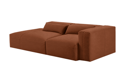 Jasmine Left Chaise Sofa in Dante Hazel