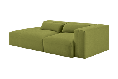 Jasmine Left Chaise Sofa in Fresco Key Lime