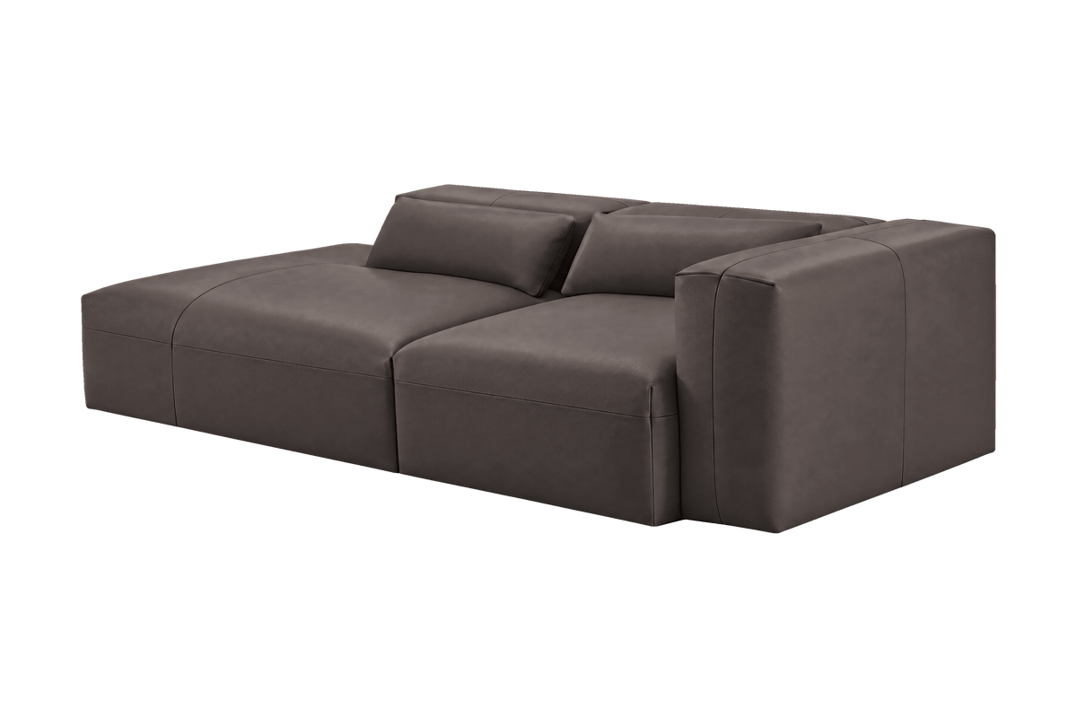 Jasmine Left Chaise Sofa in Momo Lola