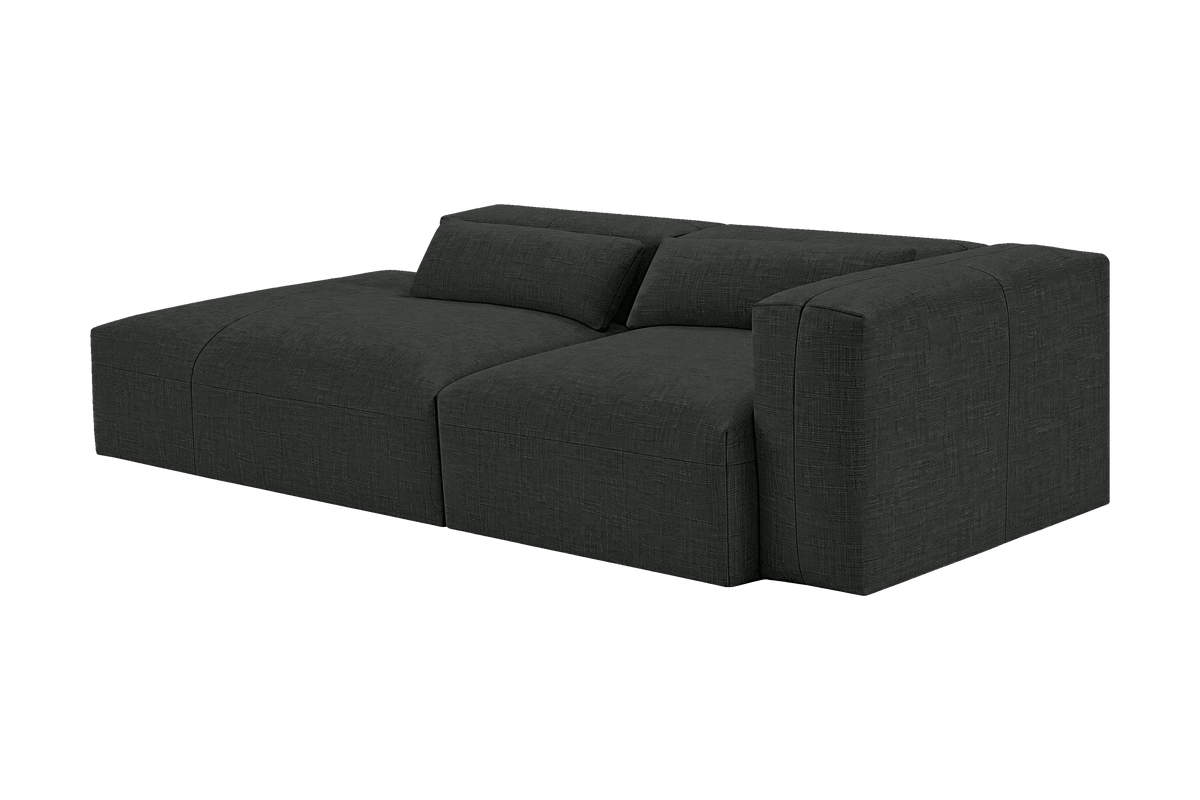 Jasmine Left Chaise Sofa in Mosquito Lola