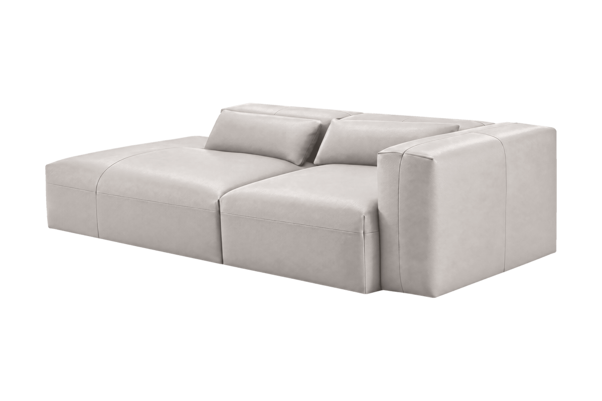 Jasmine Left Chaise Sofa in Momo Milky