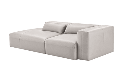 Jasmine Left Chaise Sofa in Momo Milky