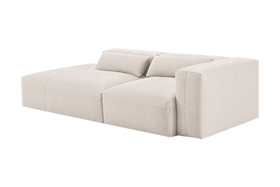 Jasmine Left Chaise Sofa in Fresco Milky