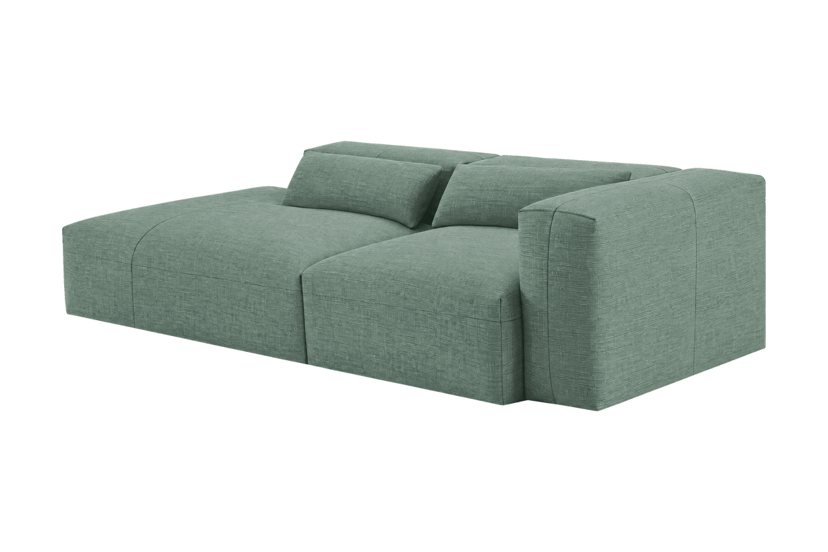 Jasmine Left Chaise Sofa in Roni Nane