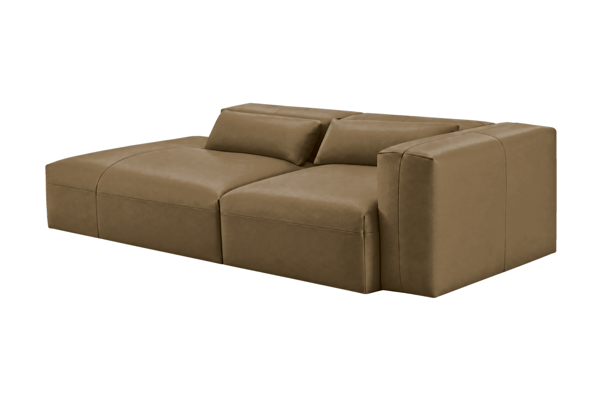 Jasmine Left Chaise Sofa in Momo Olivia