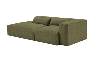Jasmine Left Chaise Sofa in Mosquito Sycamore
