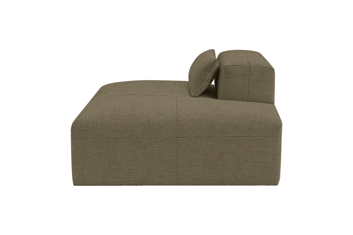 Jasmine Chaise Right in Mosquito Malibu