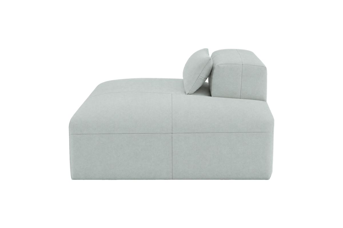 Jasmine Chaise Right in Fresco Meteor