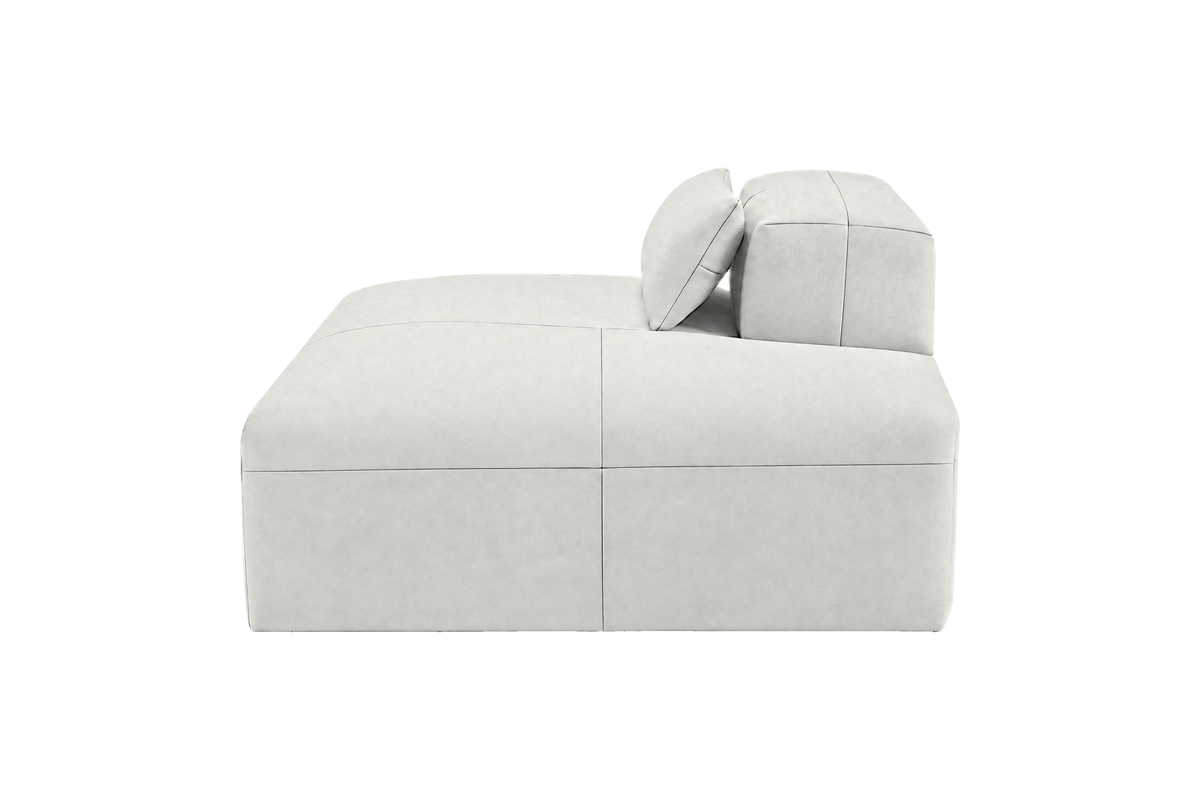 Jasmine Chaise Right in Felix Milky