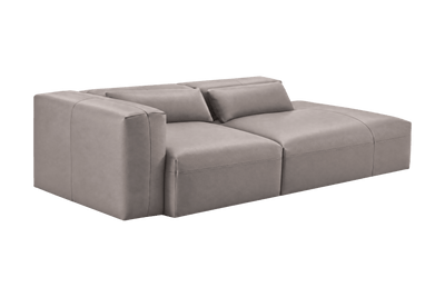 Jasmine Right Chaise Sofa in Momo Ash