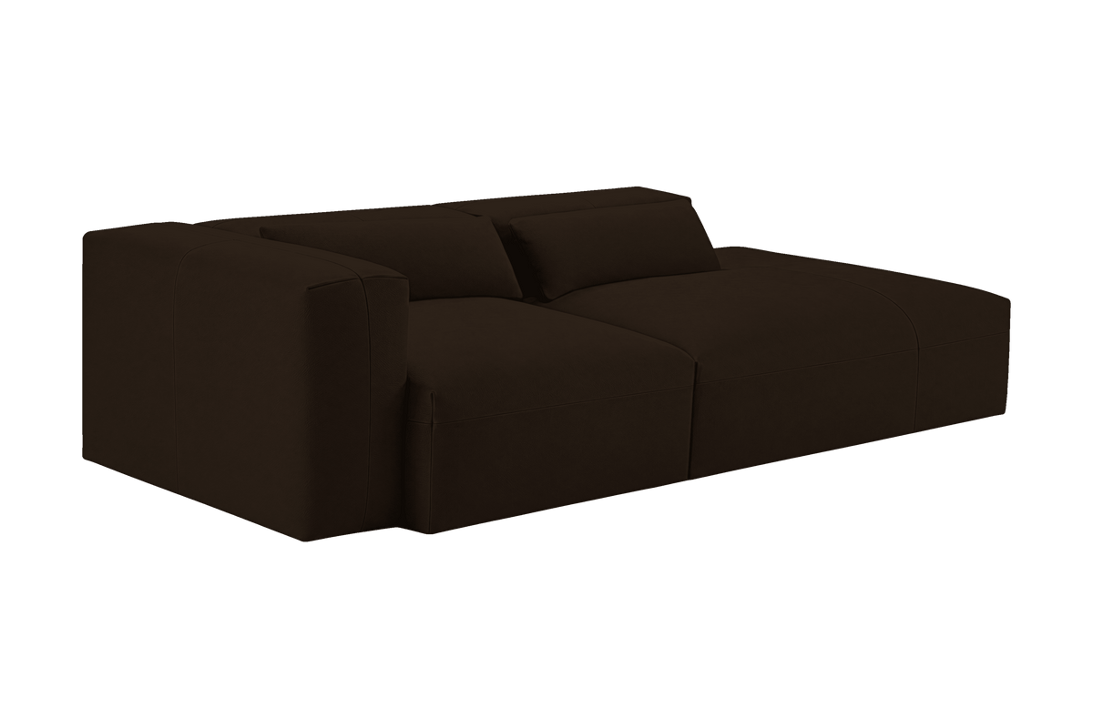 Jasmine Right Chaise Sofa in Marfa Charcoal