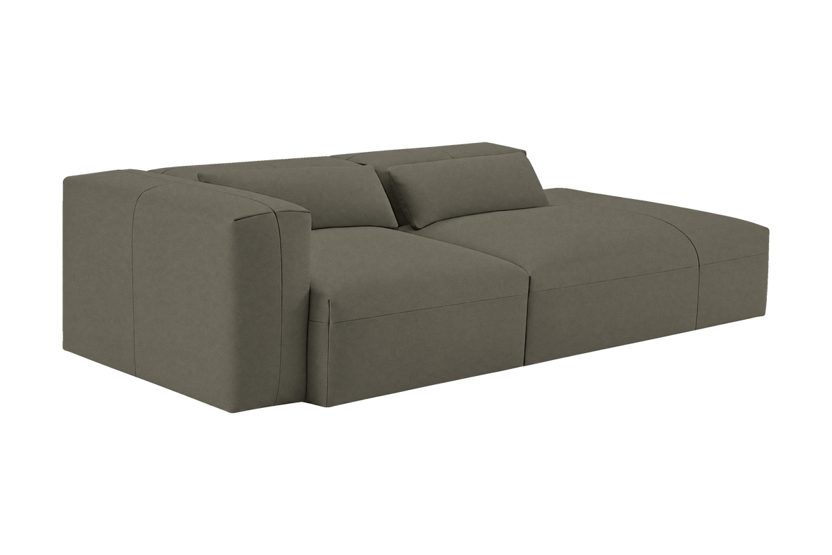 Jasmine Right Chaise Sofa in Felix Cos