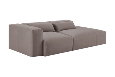 Jasmine Right Chaise Sofa in Dante Cos