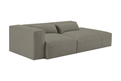 Jasmine Right Chaise Sofa in Felix Glace