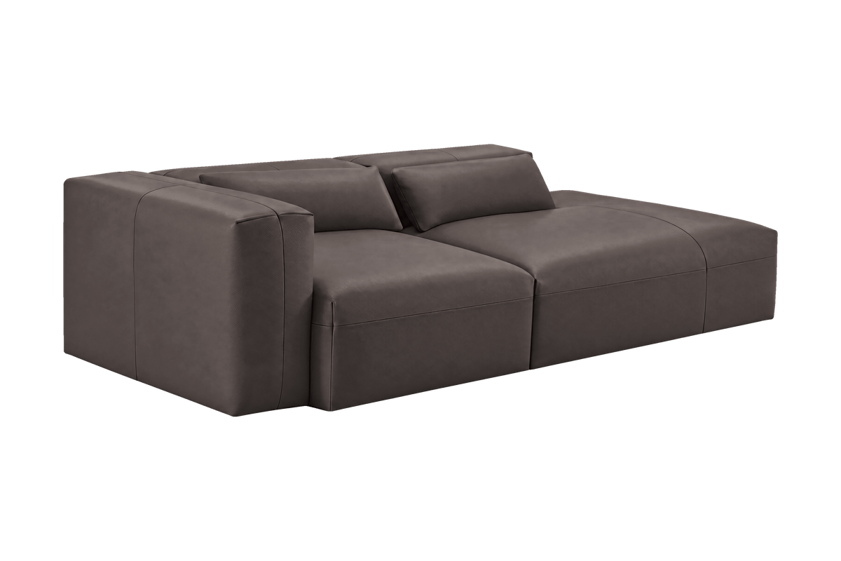 Jasmine Right Chaise Sofa in Momo Lola
