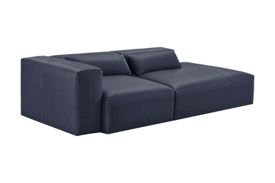 Jasmine Right Chaise Sofa in Momo Midnight