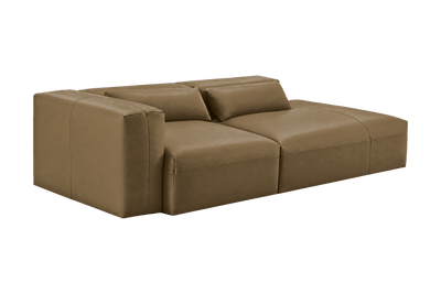 Jasmine Right Chaise Sofa in Momo Olivia
