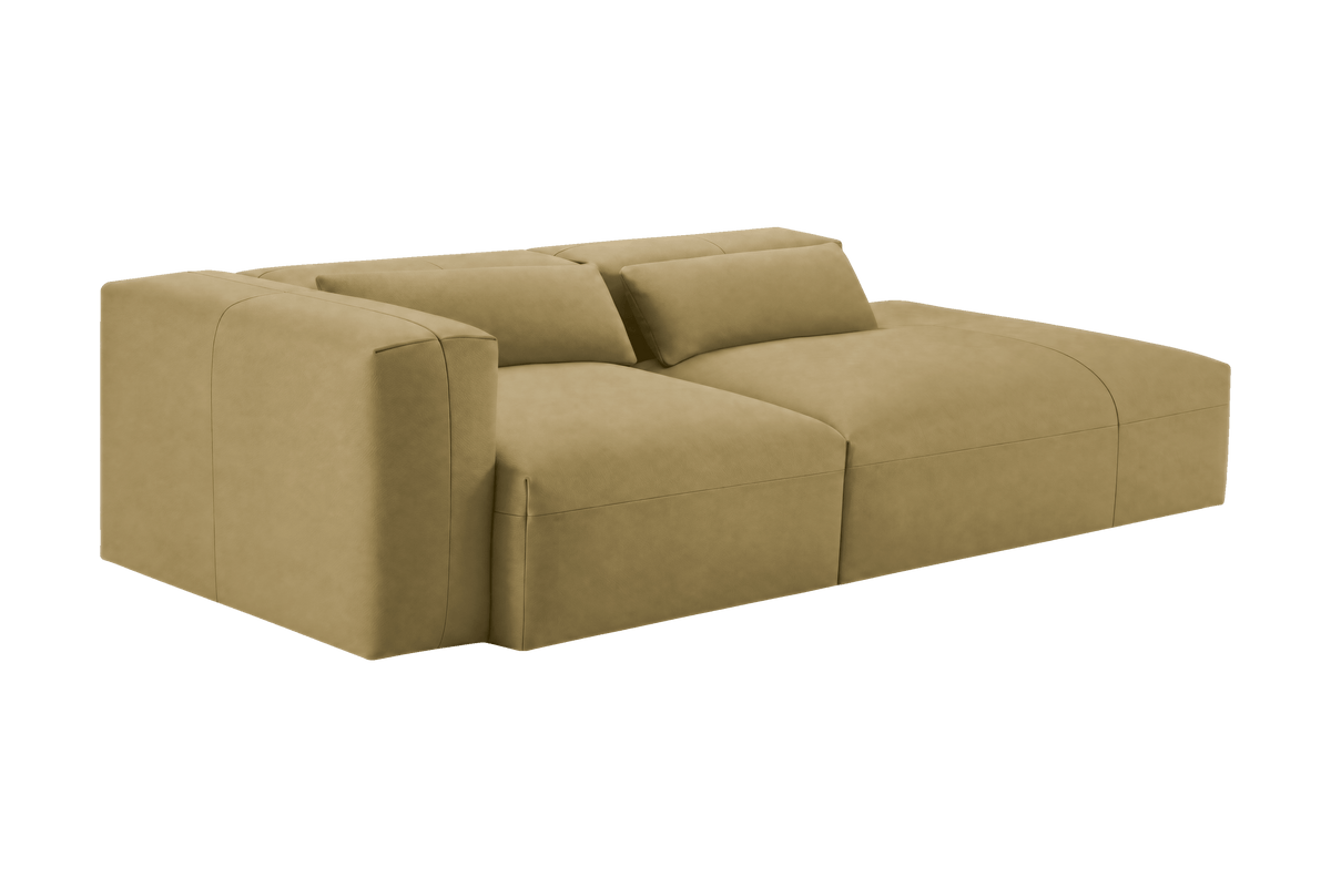 Jasmine Right Chaise Sofa in Marfa Olivia