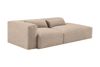 Jasmine Right Chaise Sofa in Roni Pine Nut
