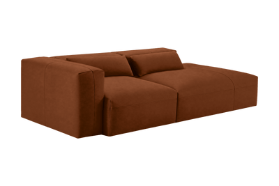 Jasmine Right Chaise Sofa in Marfa Pluto
