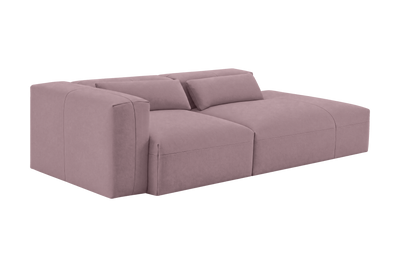 Jasmine Right Chaise Sofa in Fresco Saint-Tropez