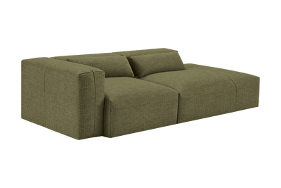 Jasmine Right Chaise Sofa in Mosquito Sycamore