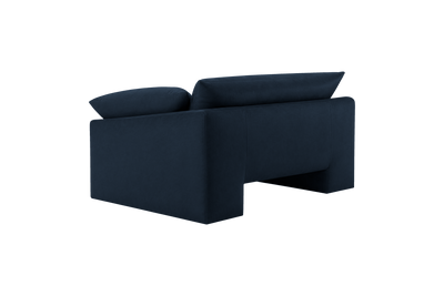 Lotus Armchair in Dante Aqua