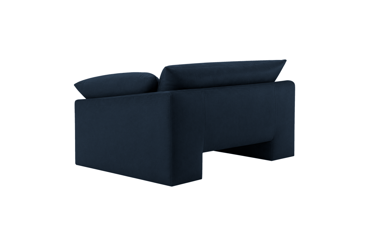 Lotus Armchair in Dante Aqua