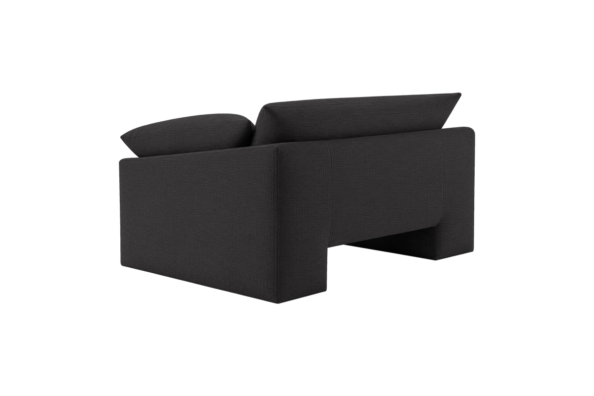 Lotus Armchair in Roni Ember