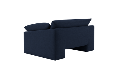 Lotus Armchair in Roni Ember Blue