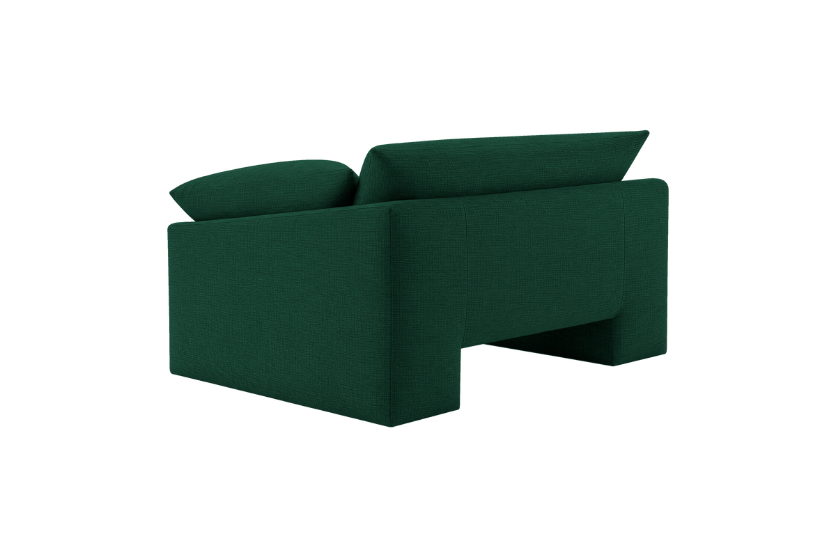 Lotus Armchair in Roni Frog