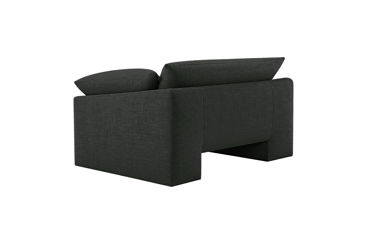 Lotus Armchair in Mosquito Lola