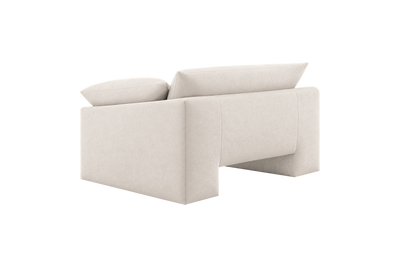 Lotus Armchair in Fresco Milky