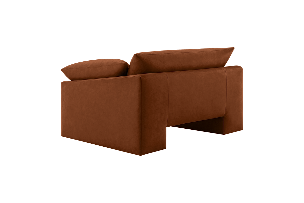 Lotus Armchair in Marfa Pluto