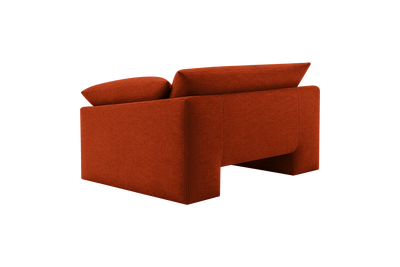 Lotus Armchair in Roni Poppy