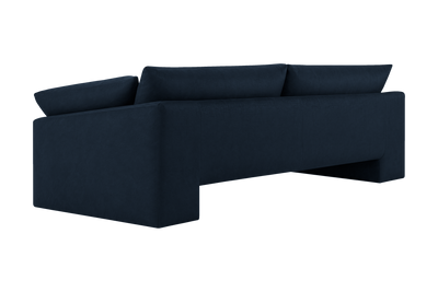 Lotus Large Sofa in Dante Aqua