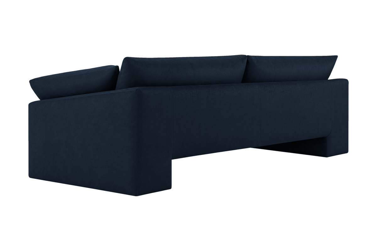 Lotus Large Sofa in Dante Aqua