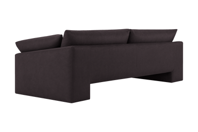 Lotus Large Sofa in Dante Charcoal