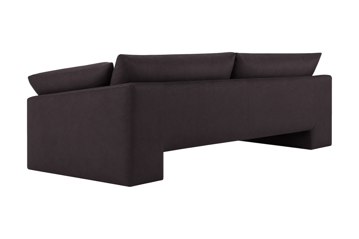 Lotus Large Sofa in Dante Charcoal