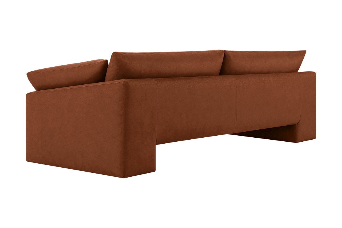 Lotus Large Sofa in Dante Hazel