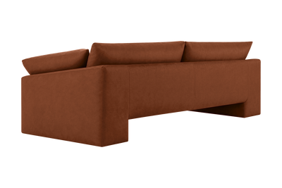 Lotus Large Sofa in Dante Hazel