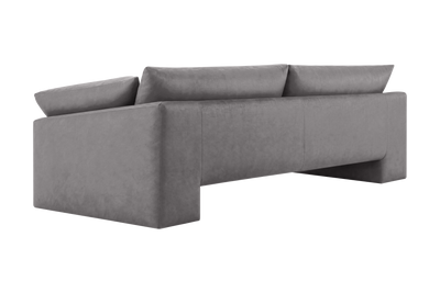 Lotus Large Sofa in Dante Meteor