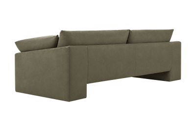 Lotus Large Sofa in Felix Olive