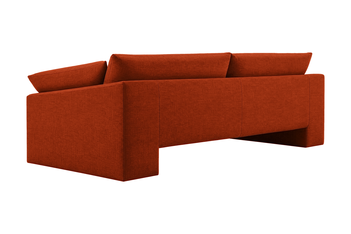 Lotus Large Sofa in Roni Poppy